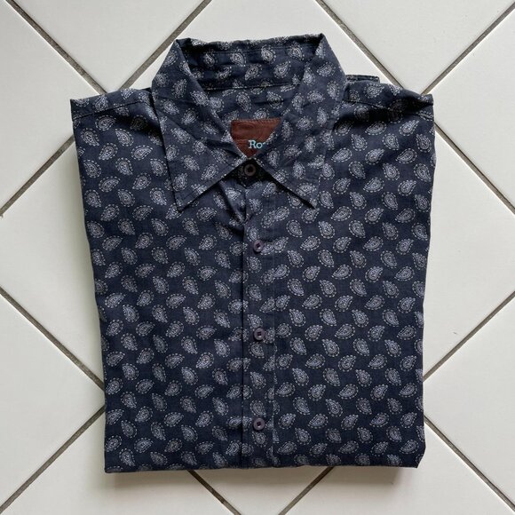 Western paisley-print shirt (unisex) 😎 - Picture 2 of 11